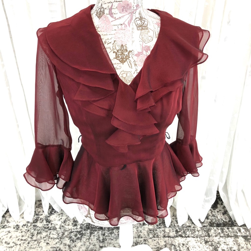 Victor Costa Evening Blouse